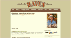 Desktop Screenshot of manuretea.com
